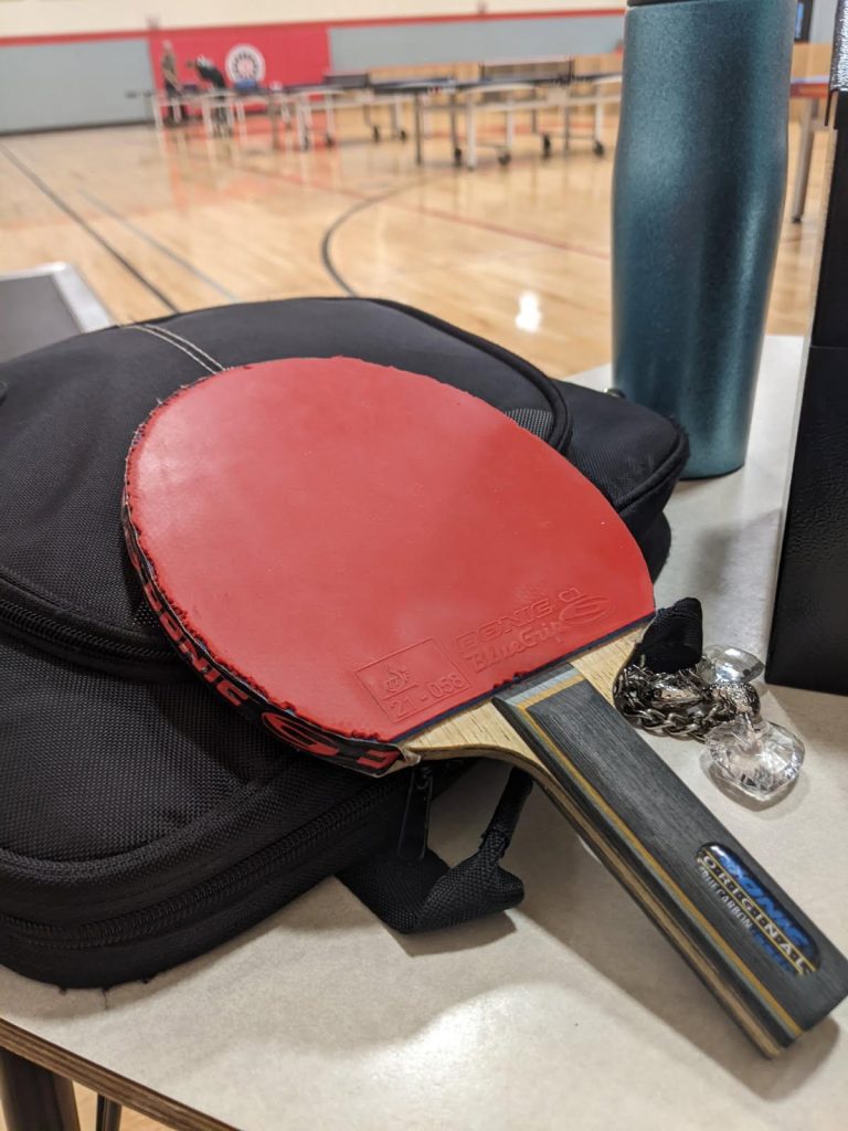 My table tennis paddle