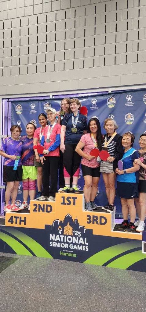 National Senior Games 2025 Medal Recipients