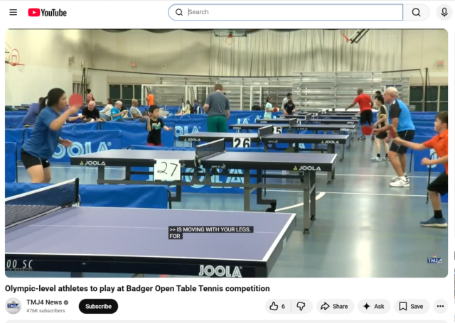 TMJ 4 Olympic-level Badger Open